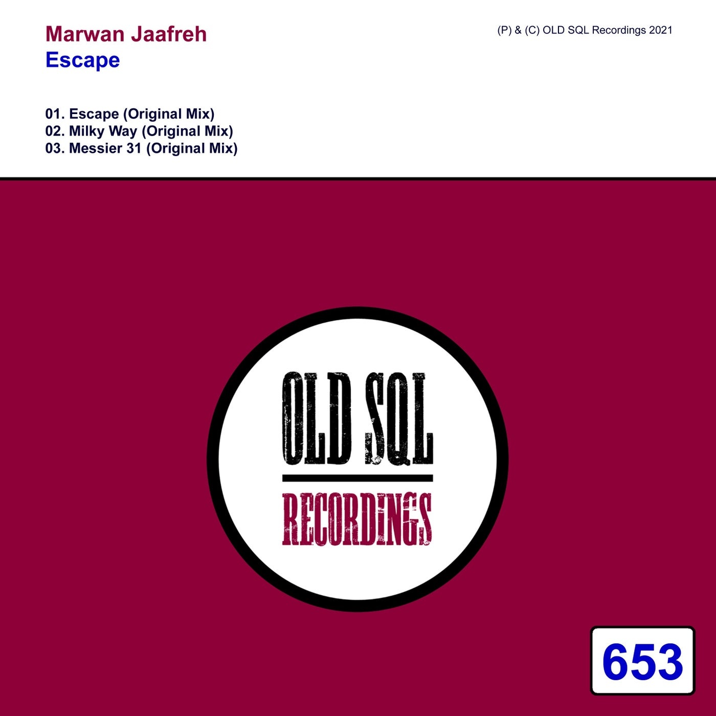 Marwan Jaafreh - Escape [OLDSQL653]